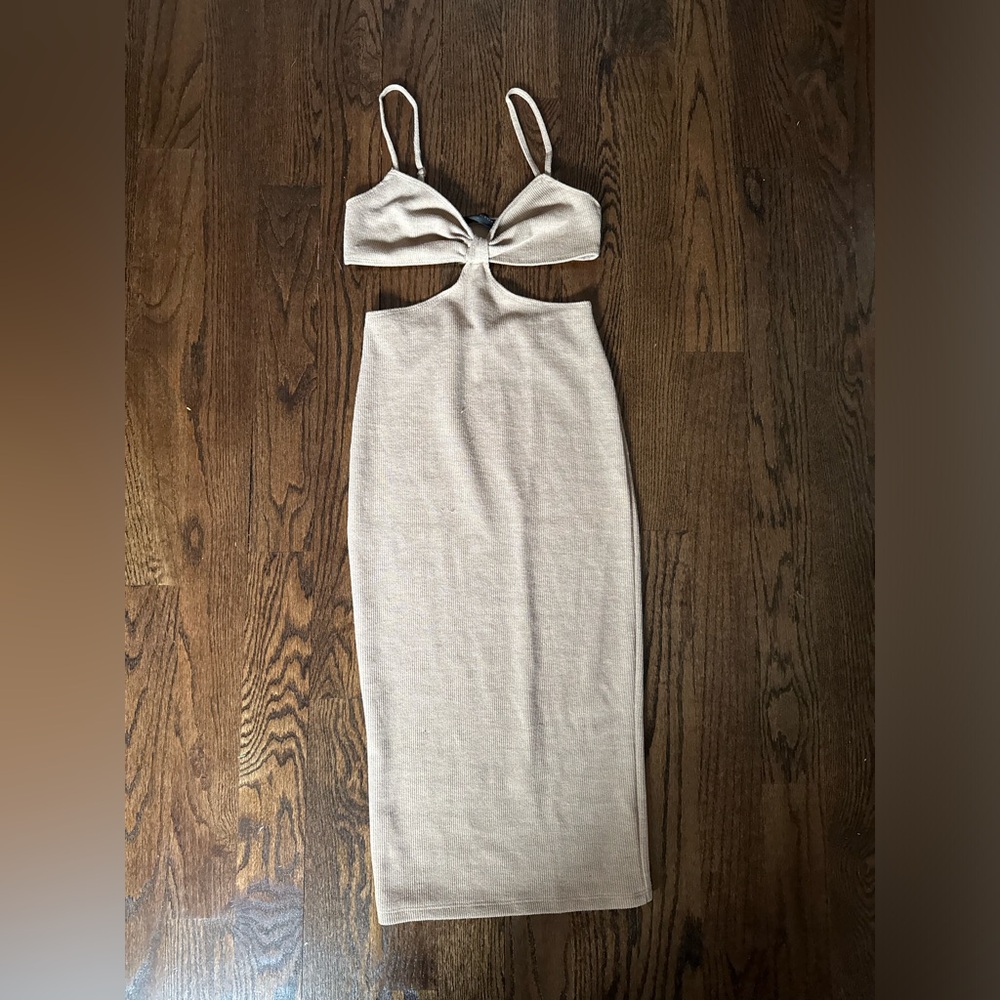 Cut out midi dress